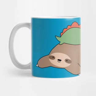 Sloth and Little Stegosaurus Mug